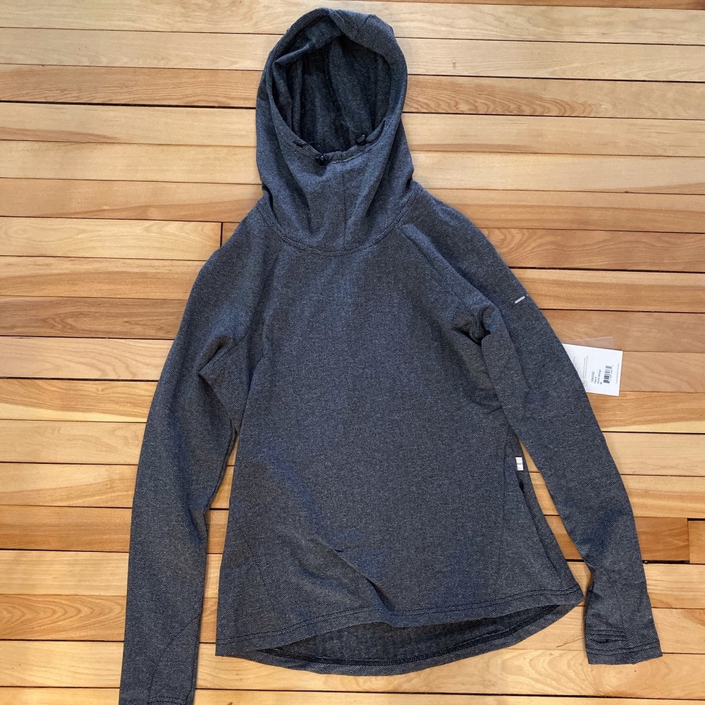 Grey exercise hoodie!